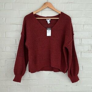 NWT Rue21 Slouchy Open Knit Womens Sweater Size S